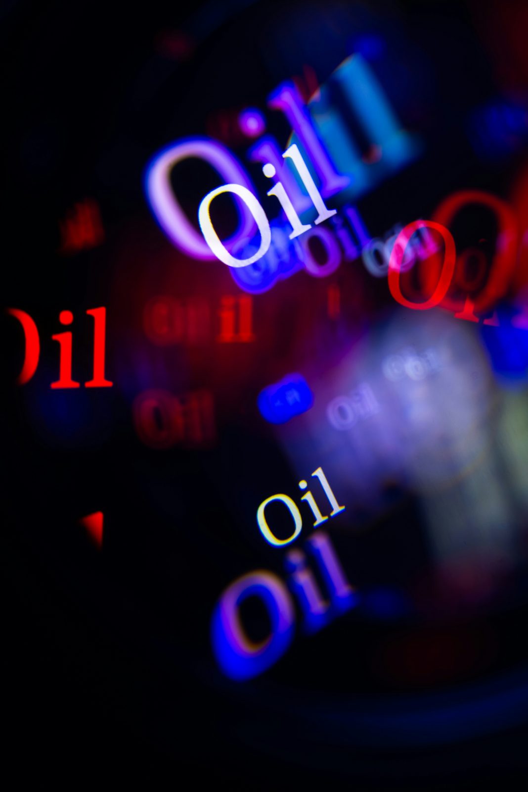 Close-up of engine oil
